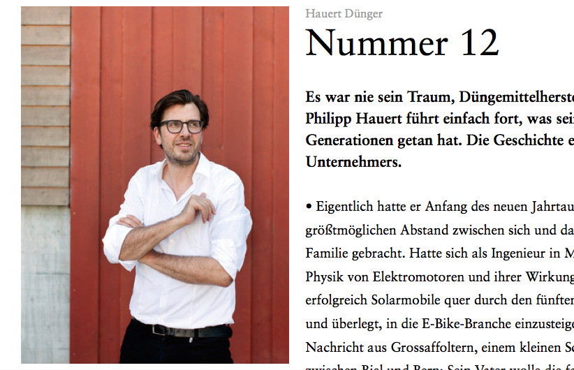 Denker in der Düngerbranche